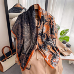 Kvaliteetsed luksuslikud siidist sallid peapael Sallid kaelasall naistele kett siidist sall naiste dekoratiivne sall 110*110cm must