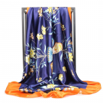 Kvaliteetsed luksuslikud siidist sallid peapael Sallid kaelasall naistele kett siidist sall naiste dekoratiivne sall 90*90cm punane