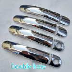 For Sk+oda Octavia 2 ii mk2 a5 tour RS osade tarvikud Plastikust kroomitud autoukse k&auml;epideme kate Trimmi k&auml;epidemete katted Stiil Single hole