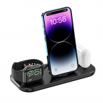 Kolm-&uuml;hes juhtmevaba laadija kokkupandav kiirlaadimisjaam iPhone'i 14 13 12 11 Pro Max X XS XR 8 Plus Apple Watch 8 7 Airpods Pro jaoks must