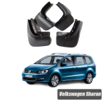 Mud flaps for Volkswagen VW Sharan mudguards Fenders Mud Flap Splash guards Car Fender accessories auto stylint Front Rear sharan 12-19 black
