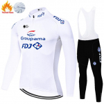 Thermal Smile FDJ rattakost&uuml;&uuml;m meestele, talves&auml;rk, m&auml;gijalgratas, 2023 L