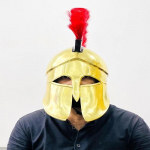 Keskaegne Korintose Kreeka kiiver Keskaegne kuldse viimistlusega Cosplay, Halloweeni kiiver Kost&uuml;&uuml;m Rollim&auml;ngu kiiver j&otilde;ulud , Parim kingitus.