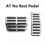 Roostevabast terasest auto gaasipiduripedaalid MT/AT pedaalikate Seat Ibiza 6K 6L 6J Skoda Fabia VW Polo 9N 6R Bora Golf MK4 IV jaoks AT