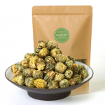 100 g Premium Fetal Kr&uuml;santeemi &otilde;ie tee pungad kuivatatud &uuml;rdi lahtised lehed