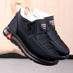 Meeste talvised karusnahast vooderdatud k&otilde;rged jalan&otilde;ud vabaaja tossud vabaaja veekindlad l&uuml;hikesed saapad, soojad fliisvoodriga lumesaapad, t&otilde;mblukuga meestele 39