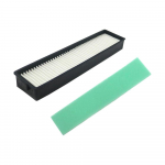 2 tk/partii 1 tk H11 HEPA filter ja 1 tk roheline k&auml;sn LG Hom Boti VR6270LVM VR65710 VR6260LVM VR6370LVM seeria robotipuhastusvahendite jaoks