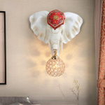 Elevandi seinalamp Elutoa taustal sein esik Magamistoa voodivalgusti loominguline kaunistus seinalamp