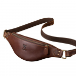 Ehtsast nahast v&ouml;&ouml;kott Vintage Fanny Pack meeste veisenahast rihmakott &Otilde;lakott kohv