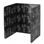 Toiduvalmistamine Pritsmekaitse Kaasaegne Lehtprint Kokkupandav Kuumakindel Mittenakkuv 3-poolne K&ouml;&ouml;k Praepliidiplaat &Otilde;likindel rasvaisolatsioon Metallist must