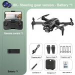 Uus M4 RC droon 8K Professionaalne lainurk ESC 3 HD kaamera kokkupandav RC helikopter WIFI FPV k&otilde;rguse hoidmine Quadcopteri m&auml;nguasja kingitus Single camera 1 battery must