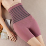 Naiste Shaper Aluspesu K&otilde;rge v&ouml;&ouml;kohaga alusp&uuml;ksid Triibuline Compression Abs Forming Pants Tummy Control Hip Lift Salendav Kehavormija M must