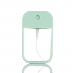 45 ml kaardiraamiga reisiparf&uuml;&uuml;miga kaasaskantav v&auml;rvipihustuspudel Travel Comestic roheline