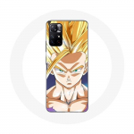 &Uuml;mbris Xiaomi Redmi Note 11s 5G Dragon Ball Manga Goku Angry Face jaoks