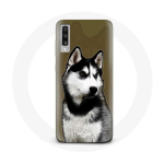 &Uuml;mbris Samsung Galaxy A70 Siberian Husky jaoks