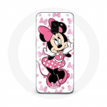 &Uuml;mbris Samsung Galaxy A8 Plus Minnie Mouse jaoks armas multikas, roosa