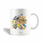 Mug en C&eacute;ramique Super H&eacute;ros Pokemon Naruto Manga