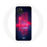 Coque pour Samsung Galaxy A03 Stranger Things Logo Transparent Saison 4 Bande annonce 2022