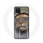 Naljaka fotokapuutsiga &uuml;mbris Samsung Galaxy A22 4G Cat jaoks Loomad