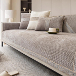 Moodne kerge ja luksuslik diivanipadi Four Seasons universaalne &scaron;enill, libisemiskindel nahast diivani katteriie 90*120