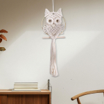 Boheemlaste seinavaibad Seinakaunistused &Ouml;&ouml;kull Makrameen Rippuvad linnud Kunsti aktsendid Kodu Boho dekoratsioonid Style C