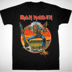 Iron Maiden Paris 2008 Event Tour Unisex T-s&auml;rk S