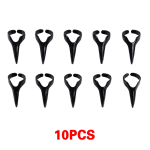 10 tk/komplekt Patsid Aksessuaarid Retro Punk Juuste Valimise T&ouml;&ouml;riistad Juukseaksessuaarid Gooti Talon Nail S&otilde;rme k&uuml;&uuml;nis Naelr&otilde;ngad Juuste punumiseks