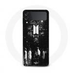 Coque Samsung Galaxy Z Flip4 bts signature nuit etoil&eacute;