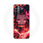 Coque Maniacase pour Samsung Galaxy A04s Demon Slayer Nezuko Kamado Manga anime