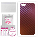 apgo skin sticker film foil vinyl for the BACK compatible with Huawei Y5 lite (2018), scratch-resistant, easy to install - Carbon Chameleon CAKA5