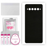 apgo Protective Skin Sticker for the back compatible with TCL 10 Pro, Wrap Film, Foil, Vinyl - Pattern Matrix
