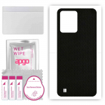apgo Protective Skin Sticker for the back compatible with Realme C31, Wrap Film, Foil, Vinyl - Pattern Matrix