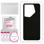 apgo Protective Skin Sticker for the back compatible with Tecno Camon 20 Premier 5G, Wrap Film, Foil, Vinyl - Pattern Matrix
