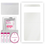 apgo Protective Skin Sticker for the back compatible with Google Pixel 6, Wrap Film, Foil, Vinyl - Pattern Matte Transparent