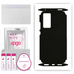 apgo Protective Skin Sticker for the back+sides compatible with Xiaomi 12X, Full Wrap Film, Foil, Vinyl - Pattern Matrix