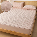 Veekindel paks kattemadrats kaitsev Reguleeritavad liibuvad linad Voodikatted Antibakteriaalne voodipadi 150x200 160x200 180x200 120x200x30cm