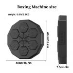 Smart Music Boxing Machine Wall Mounted Sandbag Punching Equipment Electronic Boxing Pads gility Reaction Training Wall Target CHINA
