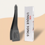 Silikoonist k&ouml;&ouml;gitangid 13-tollised esmaklassilised roostevabast terasest grillklambrid, mitmeotstarbelised BBQ-klambriga spaatel leivaklambrite/praet&uuml;kkide/kalade &uuml;mberp&ouml;&ouml;ramise jaoks One Size punane