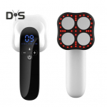 Juhtmeta kaalulangetamise seade k&auml;eshoitav kehamasseerija k&otilde;hu v&ouml;&ouml;kohale, jala tagumikule, 3 režiimiga laetav masseerija kingitus naistele meestele valge