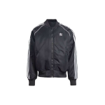 Adidas Premium Kollegiaalse stiiliga Jakk Kolme triibuga V&auml;rviplokk Meeste Jakk Must IL2573 XS