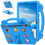 Lastele m&otilde;eldud EVA karu&uuml;mbris Samsung Galaxy Tab S9 FE 11 S8 11 Funda Tab S9 FE Plus 12.4 S7 FE S8 Plus l&ouml;&ouml;gikindel tahvelarvuti kate Tab S9 FE 11 inch sinine