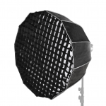 Andoer 90 cm/35-tolline mitmeotstarbeline s&uuml;gav paraboolne Softbox Boweni kinnitus Kiirh&auml;&auml;lestus portreede tegemiseks must