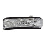 Valge peeglisuunatuli Fiat Doblo, Combi D - Vasak