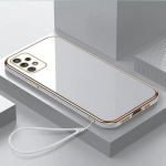 Luksuslik kaelapaelaga kaetud silikoonist &uuml;mbris Samsung Galaxy A14 A15 A05S A13 A23 A33 A53 A12 A22 A32 A52 A72 pehme kaitseraua kate Capa A72 valge
