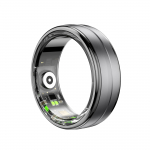 YurKem Smart Ring S&uuml;dame l&ouml;&ouml;gisageduse Vere Hapniku Verer&otilde;hu m&otilde;&otilde;tjad Mehed Naised Fitness Tracker Sport IP68 Veekindel Bluetooth Ring 20.9mm(size 11)