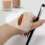 K&auml;simeigisegamislaud Makeup Hand-Held Board Manik&uuml;&uuml;r Clear Makeup Board For Mixing Foundation
