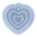 11-stiilis armastus-v&otilde;tmehoidja kombineeritud kaunistusvorm epoks&uuml;vaigust ehtevormi vaiguvalu ripatsivorm, mis sobib isetegemiseks 7