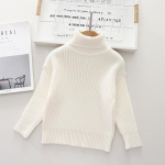 Laste vabaaja pehmest puuvillast pulloverid Turtlene kaelusega &otilde;hukesed kampsunid t&uuml;drukutele Kootud kampsun Elastsed džemprid s&uuml;gistalv 130