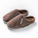 Suured meeste talvised kodusussid naistele mugavad pehmed puuvillased sussid meeste siseruumides triibulised kingad libisemiskindlad soojad plush-slaidid 36-37