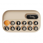 1 komplekti auto parkimise numbrim&auml;rk koos tahvelarvutitega Kleebisega kleepuv armatuurlauakinnitus Universaalne kaasaskantav multifunktsionaalne aroomiteraapia ajutine auto beež